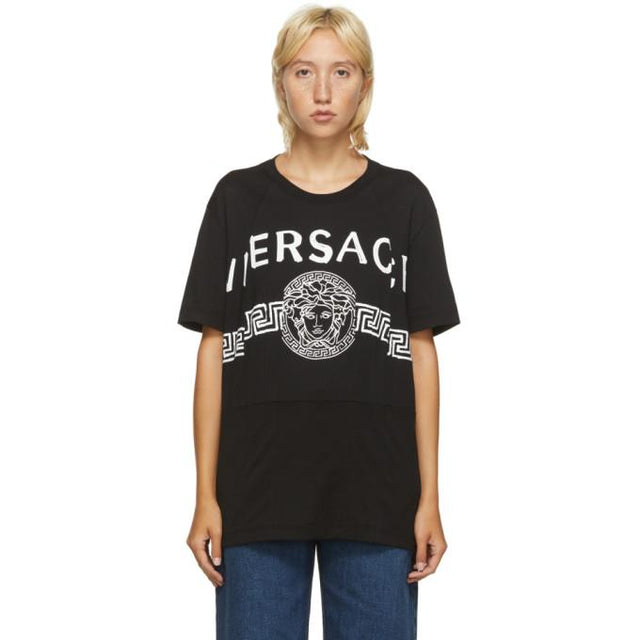 Versace Black Vintage Medusa T-Shirt