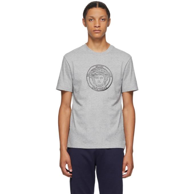 Versace Grey Medusa Taylor T-Shirt