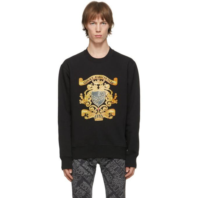 Versace Jeans Couture Black Shields Sweatshirt