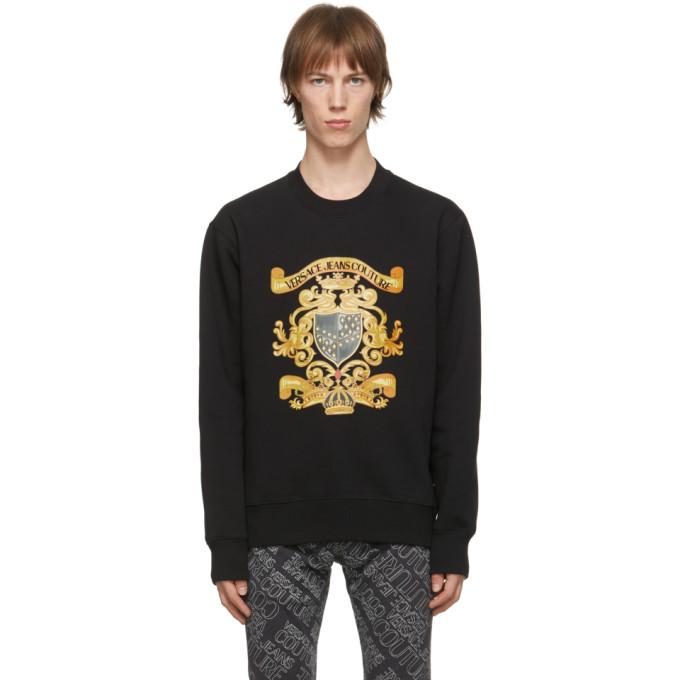 Versace Jeans Couture Black Shields Sweatshirt