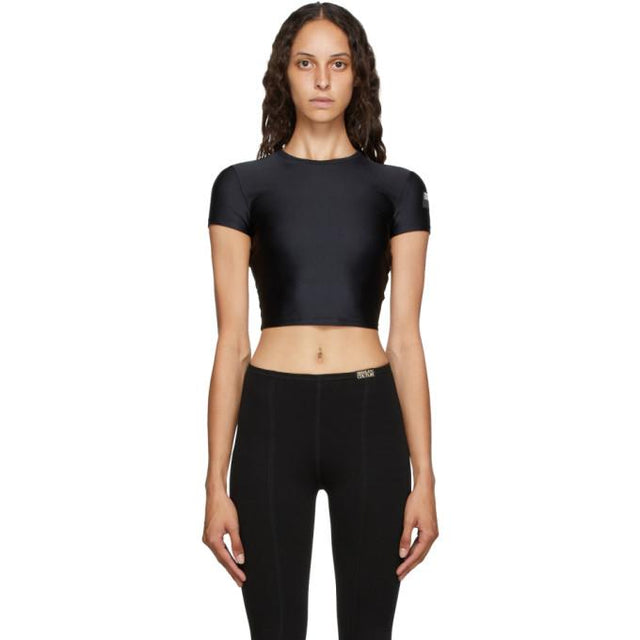 Versace Jeans Couture Black Shiny Sumatra T-Shirt