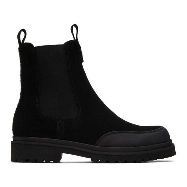 Versace Jeans Couture Black Tank Formal Chelsea Boots