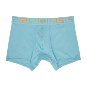 Versace Greca Border Stretch-Cotton Boxers, Underwear