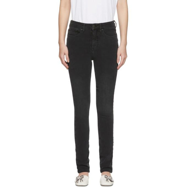 Victoria Victoria Beckham Black Powerhigh V Shape Jeans