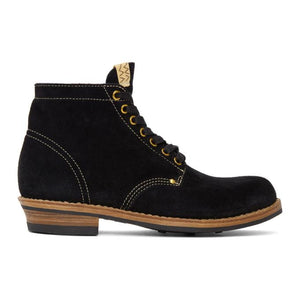 Visvim Black Brigadier Folk Boots