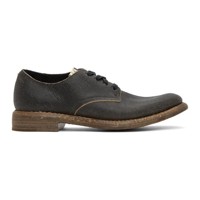 Visvim Black Hammond Folk Derbys – BlackSkinny