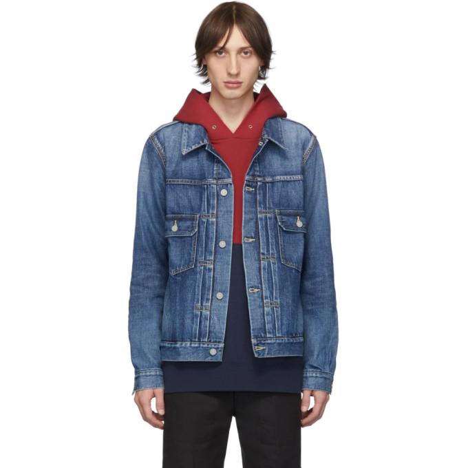 Visvim Indigo Damaged Denim SS 101 Jacket