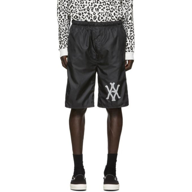 Vyner Articles Black Nylon Shorts
