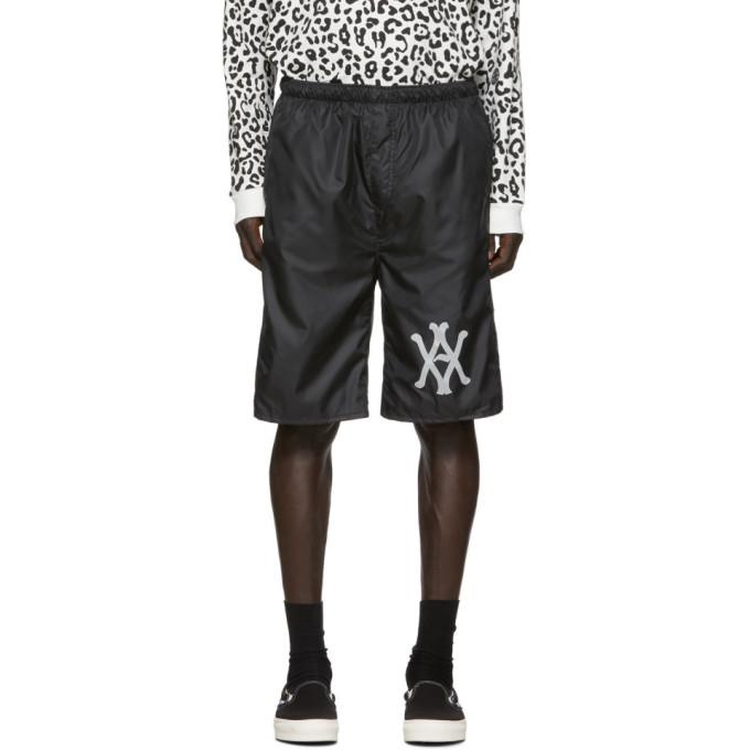 Vyner Articles Black Nylon Shorts