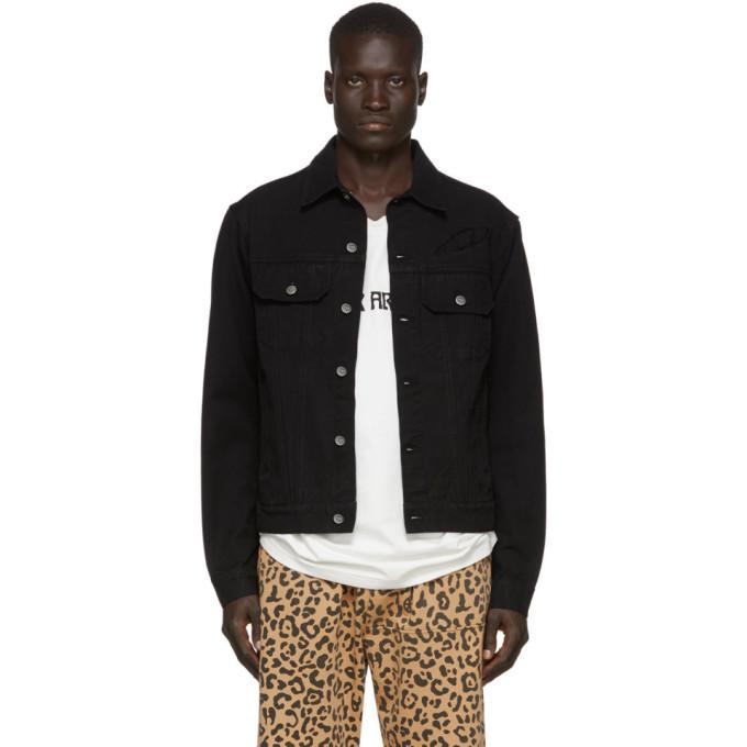 Vyner Articles Black Trucker Jacket