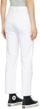 Re/Done White 70s Stove Pipe Jeans