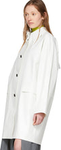 KASSL Editions White Above-The-Knee Coat