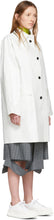 KASSL Editions White Above-The-Knee Coat