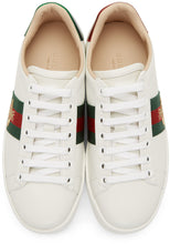 Gucci White Ace Platform Sneakers - Sneakers de plate-forme ACE White Gucci - 구찌 화이트 에이스 플랫폼 스니커즈