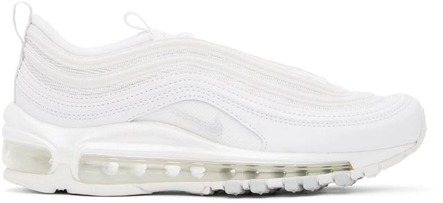 Nike White Air Max 97 Sneakers - Nike White Air Max 97 Sneakers - 나이키 화이트 공기 최대 97 스니커즈