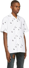 Off-White White All Over Logo Holiday Short Sleeve Shirt