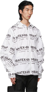 Hood by Air White All Over Print Hoodie Shirt