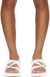 Suicoke White CHIN2-CAB Sandals