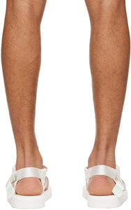 Suicoke White CHIN2-CAB Sandals
