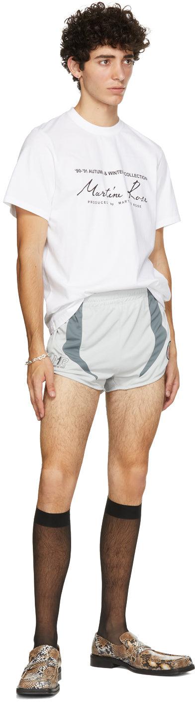 Martine Rose White Classic Logo T-Shirt