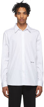 Givenchy White Classic Signature Shirt - Chemise de signature classique blanc Givenchy Blanc - 지방시 화이트 클래식 서명 셔츠