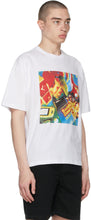 Opening Ceremony White Cowboy Print T-Shirt