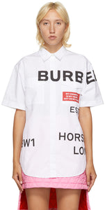 Burberry White Curlew Shirt