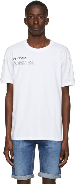 Hugo White Daice T-Shirt - T-shirt Hugo White Daice - Hugo White Daice 티셔츠