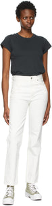 Citizens of Humanity White Daphne High-Rise Stovepipe Jeans - Citoyens de Humanity Blanc Daphne Haute hauteur Jeans - 인류의 시민 백인 다프네 고층 스토브 파이프 청바지
