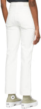 Citizens of Humanity White Daphne High-Rise Stovepipe Jeans