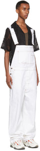 AMIRI White Denim Overalls