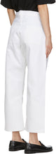 Studio Nicholson White Denim Ruthe Selvedge Jeans