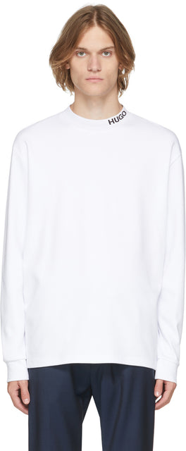 Hugo White Dorrison Long Sleeve T-Shirt - T-shirt à manches longues Hugo White Dorrison - Hugo White Dorrison 긴 소매 티셔츠