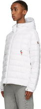 Moncler White Down Blesle Jacket