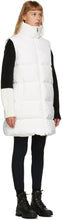 Moncler White Down Godec Vest