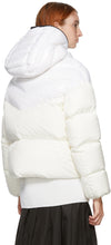 Moncler White Down Guenioc Coat