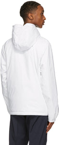 Moncler White Down Loupiac Jacket