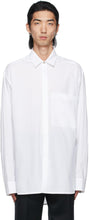 Fear of God White Easy Collared Shirt - Peur de la chemise à cols facile de Dieu blanche - 하나님의 두려움 흰색 쉬운 슈팅 셔츠