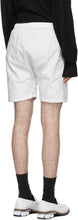 Sulvam White Embroidered Shorts