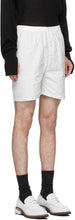 Sulvam White Embroidered Shorts