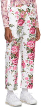 Collina Strada White Floral Chason Jeans