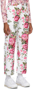 Collina Strada White Floral Chason Jeans