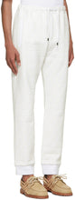 Fendi White 'Forever Fendi' Lounge Pants
