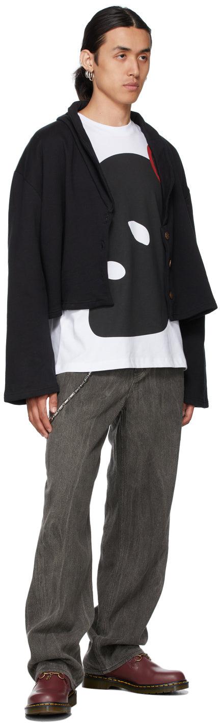 Youths in Balaclava White Graphic T-Shirt