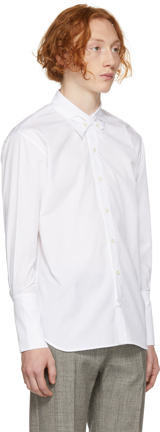 Stefan Cooke White Infinity Collar Shirt – BlackSkinny