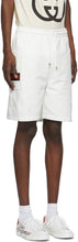 Gucci White Interlocking G Jersey Shorts
