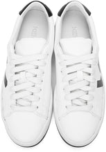 Kenzo White K-Logo Kourt Sneakers - Kenzo Blanc K-Logo Kourt Sneakers - 켄조 화이트 K-Logo Kourt Sneakers.