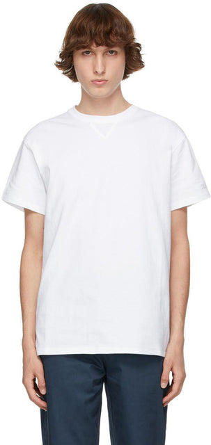 Converse White Kim Jones Edition Cotton T-Shirt - T-shirt de coton d'édition de Kim Jones Converse Kim Jones - 화이트 킴 존스 에디션 코튼 티셔츠