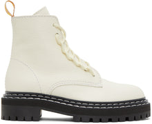 Proenza Schouler White Lace-Up Boots