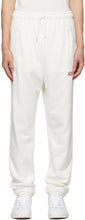 424 White Logo Lounge Pants - 424 pantalons de salon Logo blanc - 424 화이트 로고 라운지 바지